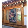thumbnail image 2 of XMXY Japanese Doorway Curtain Noren, Batik Indonesia Paisley Print Door Closet Curtain Panel, Room Dividers Privacy Tapestry, 34 x 56 Inches, 2 of 7