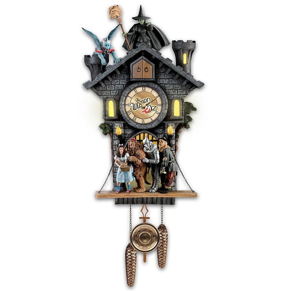 Reloj de Cuco Edición Limitada The Bradford Exchange El Mago de Oz 60 cm
