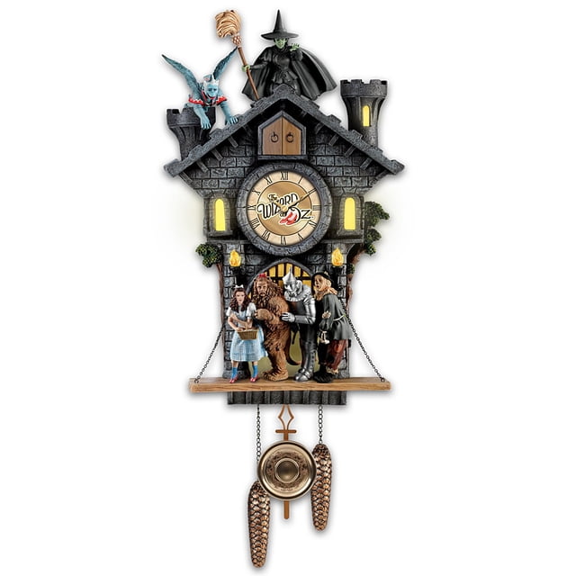 Reloj de Cuco Edición Limitada The Bradford Exchange El Mago de Oz 60 cm