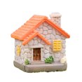 thumbnail image 1 of Mini House Figurine Miniature Resin House Building Model for Fairy Garden Moss Landscape DIY Craft Home Decor, 1 of 8