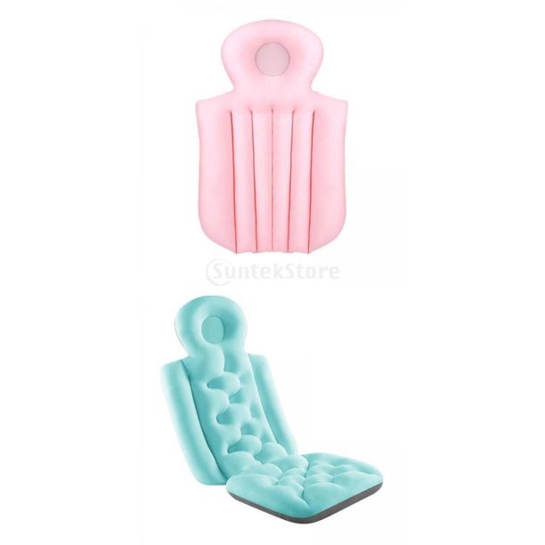 Almohada de bañera,Almohada de baño de cuerpo completo,Almohada de baño para bañera Spa,Almohada de baño antideslizante con soporte para el cuello,Cojín de baño antideslizante para Macarena Almohada de bañera