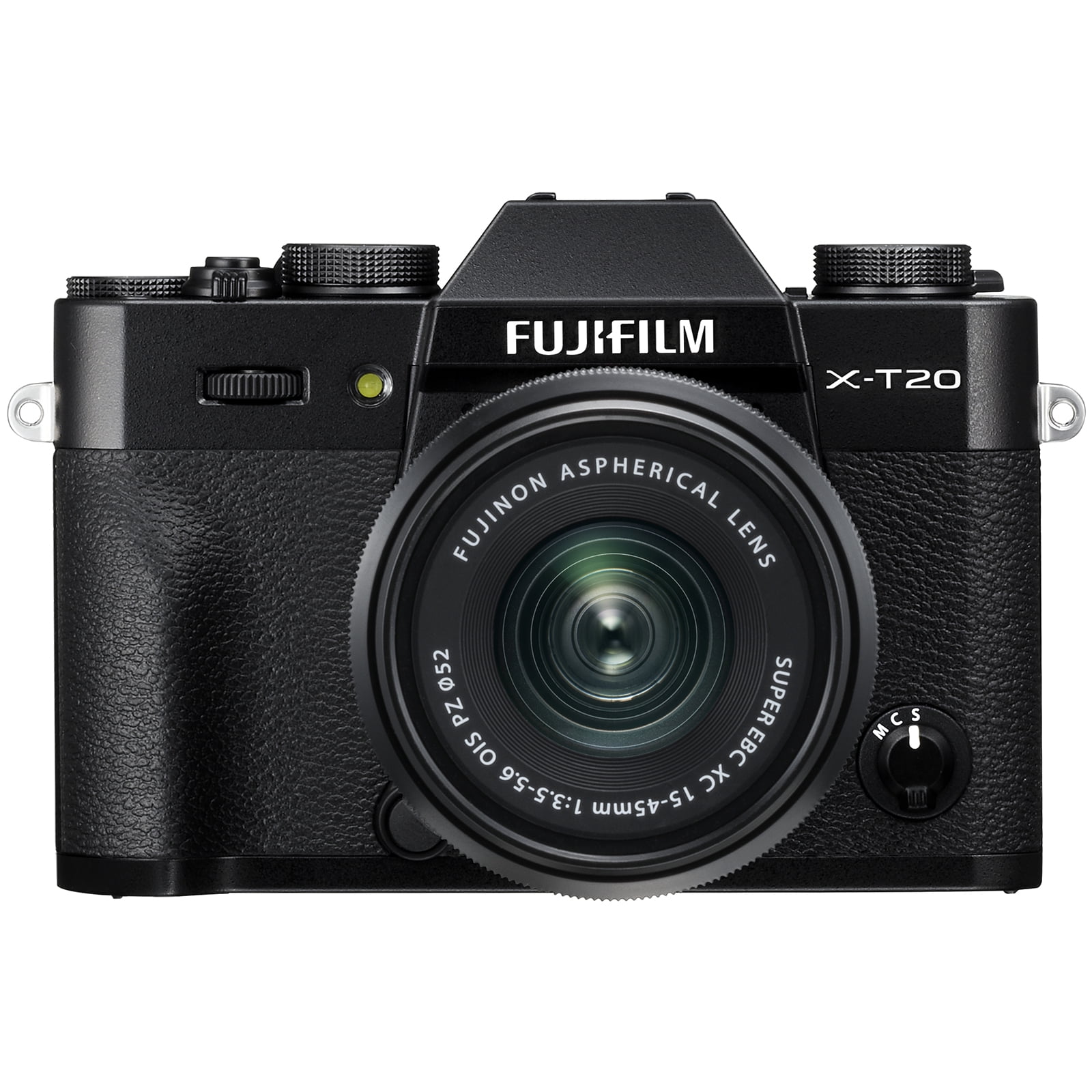 Fujifilm X-T20 Wi-Fi Digital Camera + 15-45mm XC OIS PZ Lens (Black ...