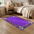 thumbnail image 2 of ODIKA Horror Gothic Bat Damask Vintage Scrollwork Ornamental Border for Small Living Room, Playroom, Bedroom, Easy Care Kids Safe, 2 of 7