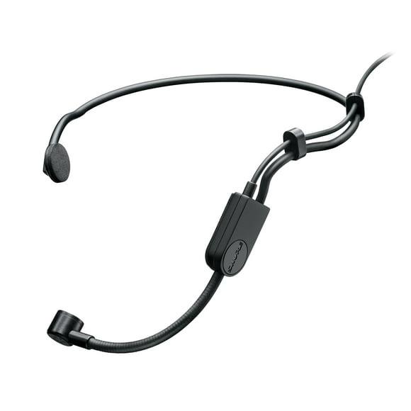 Shure PGA31 Headset Condenser Microphone with Cardioid Polar Pattern, Flexible Gooseneck, Foam Windscreen, and TA4F (TQG) Connect