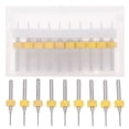 thumbnail image 1 of IFANLANDOR 10Pcs Carbide Drill Bit Set For Hobbyists Precision Parts Processing Cutting, 1 of 7