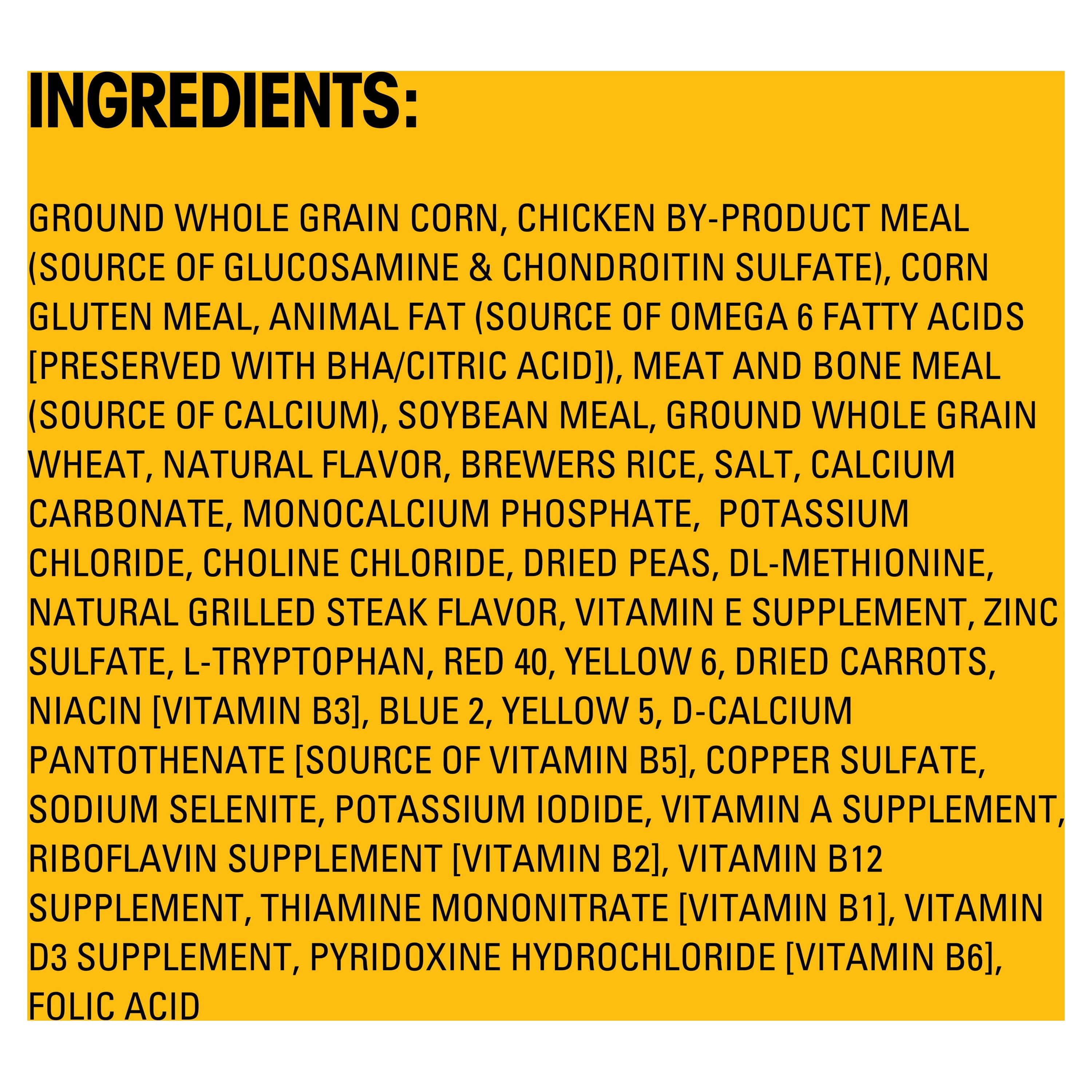 PEDIGREE Small Dog Adult Complete Nutrition Grilled Steak and Vegetable Flavor Dry Dog Food 15.9 Pounds