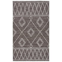 SAFAVIEH Kilim Chloe Tribal Area Rug, Brown/Ivory, 3' x 5'
