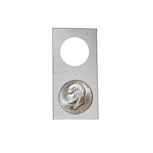 Guardhouse 2x2 Staple Paper Coin Holder for Large Dollar, 100 pk