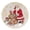 A, variant on Tabletop Vintage Santa Dessert Plate Christmas Mr Claus Bag Of Gifts 41871Rm B