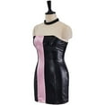 thumbnail image 2 of Cady Black and Dusty Pink Party Inspired Dress Halloween, 2 of 7
