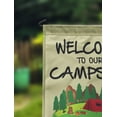 thumbnail image 2 of Printtoo Tan Welcome To Our Campsite Garden Summer Camping Flags For Campers Personalized Double SidedFlag Outdoor Decor Sign CampsiteFlag, 2 of 4