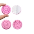thumbnail image 2 of 100PCS Eyelashes Holder Abundant Quantity Convenient Round Shape Eye Lashes Pallet Compact Durable Eyelash Extension Supplies Home Purple, 2 of 9