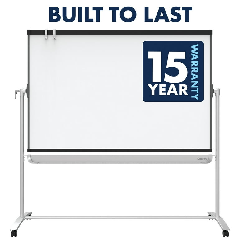 Prestige 2 Mobile Presentation Easel, 6 ft x 4 ft, Silver/Graphite Prestige 2 Mobile Presentation Easel, 6 ft x 4 ft, Silver/Graphite