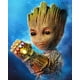 thumbnail image 1 of Disney Marvel Baby Groot diy diamond painting full drill diamond embroidery mosaic diamond stitch rhinestone kits home decorround 45x60cm Gao Jinjia LED, 1 of 2