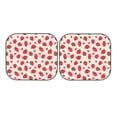 thumbnail image 7 of Xecao Strawberries for Foldable Car Sun Shades (2-Pack) offer sun protection with an easy-fold design for convenient windshield shading., 7 of 7