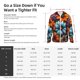 thumbnail image 5 of Balery Colorful Blooming Flowers Sudadera ligera de manga larga con capucha y protección solar UPF 50+ para hombre y mujer, ideal para pesca y running-3X-Large, 5 of 7