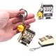 thumbnail image 2 of New Fashion Funny Game Decompression Slot Machine Playing Mini Fruit Handheld Non-toxic Desktop Money Box Kids Toy EntertainingSilver+Yellow BellNosize Gao Jinjia unisex, 2 of 2