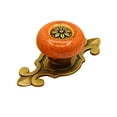 thumbnail image 2 of Joernso Compact Cabinet Knobs Polished Copper Vintage Colored Glaze Drawer Pulls for Home, 2 of 8