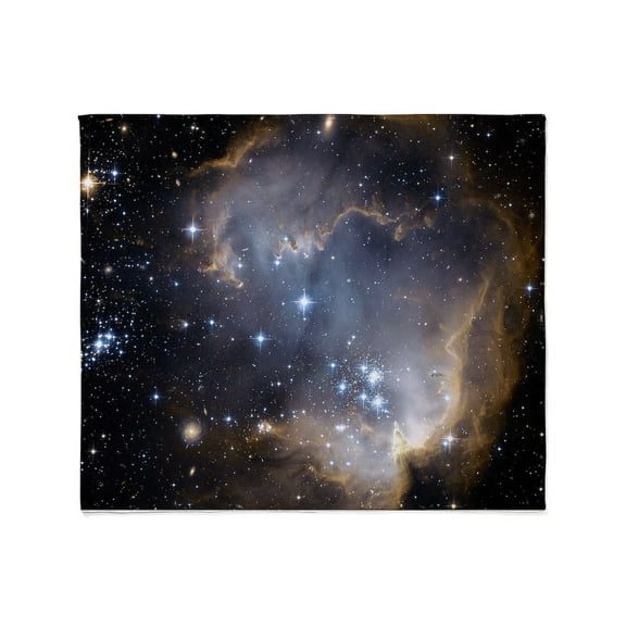CafePress - Deep Space Nebula Throw Blanket - Soft Fleece Throw Blanket, 50"x60" for All Ages