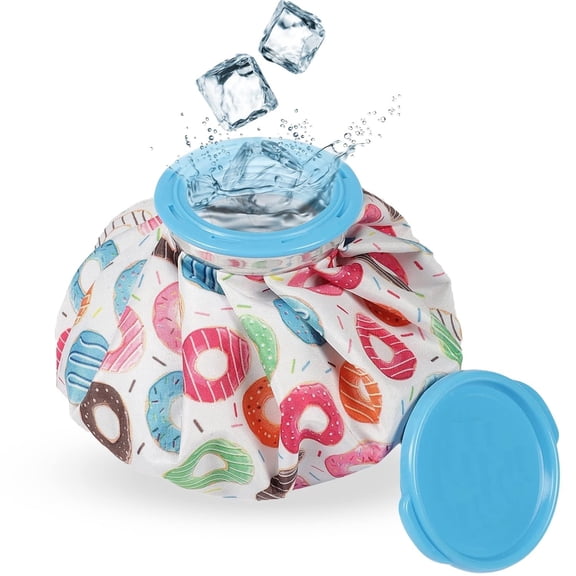 Ice bag for Pain Relief Cold Ice Pack Bag for Pain Relief Cold Water Bag for Pain Relief, Injuries, and Cold Therapy Comes with Leak-proof Closure