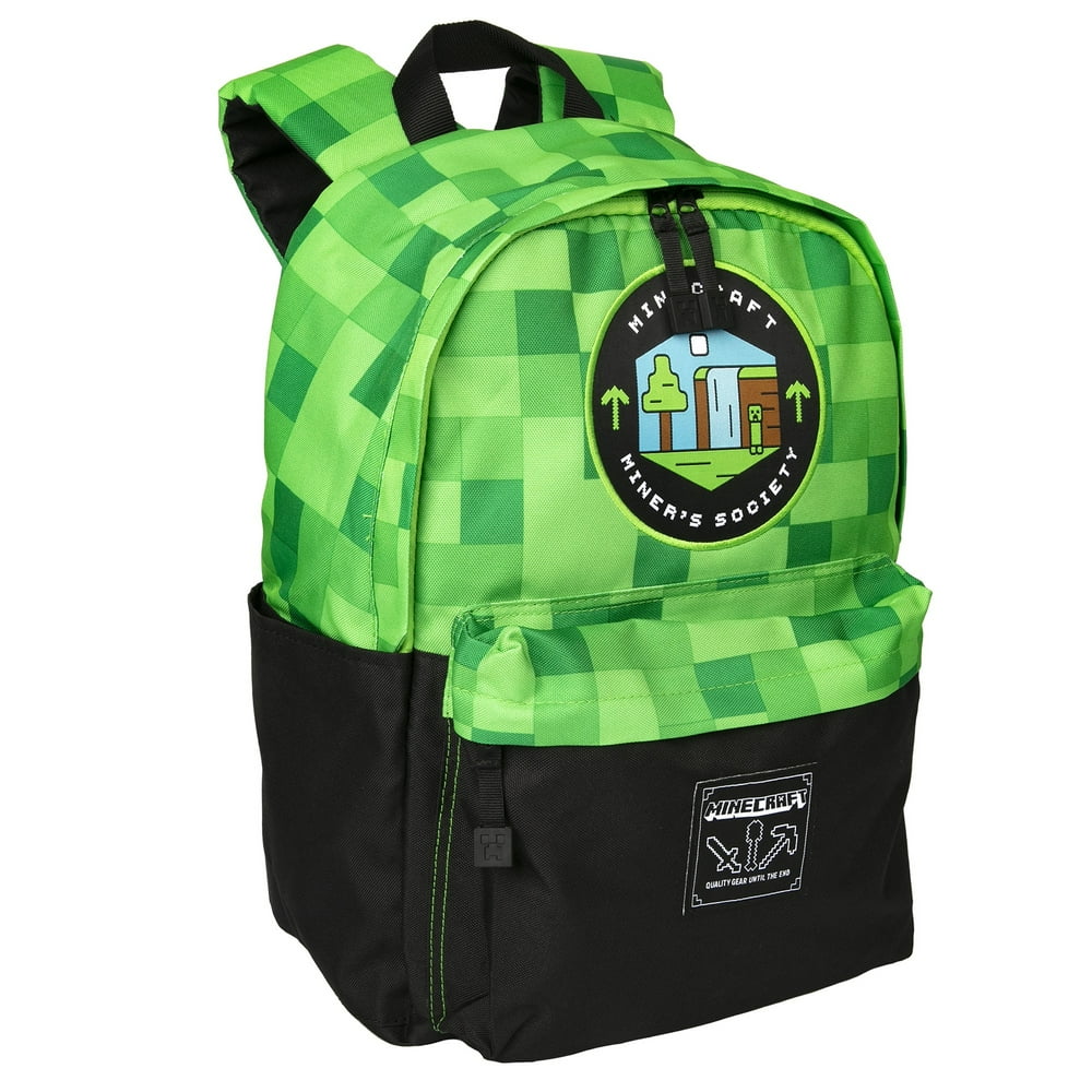 JINX Minecraft 16" Miner's Society Backpack