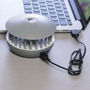 Pic ® 2 في 1 Mosquito Zapper & Accent Light ، Bug Zapper مع سلك USB صغير ، رمادي ، منطقة Bug Zapper
