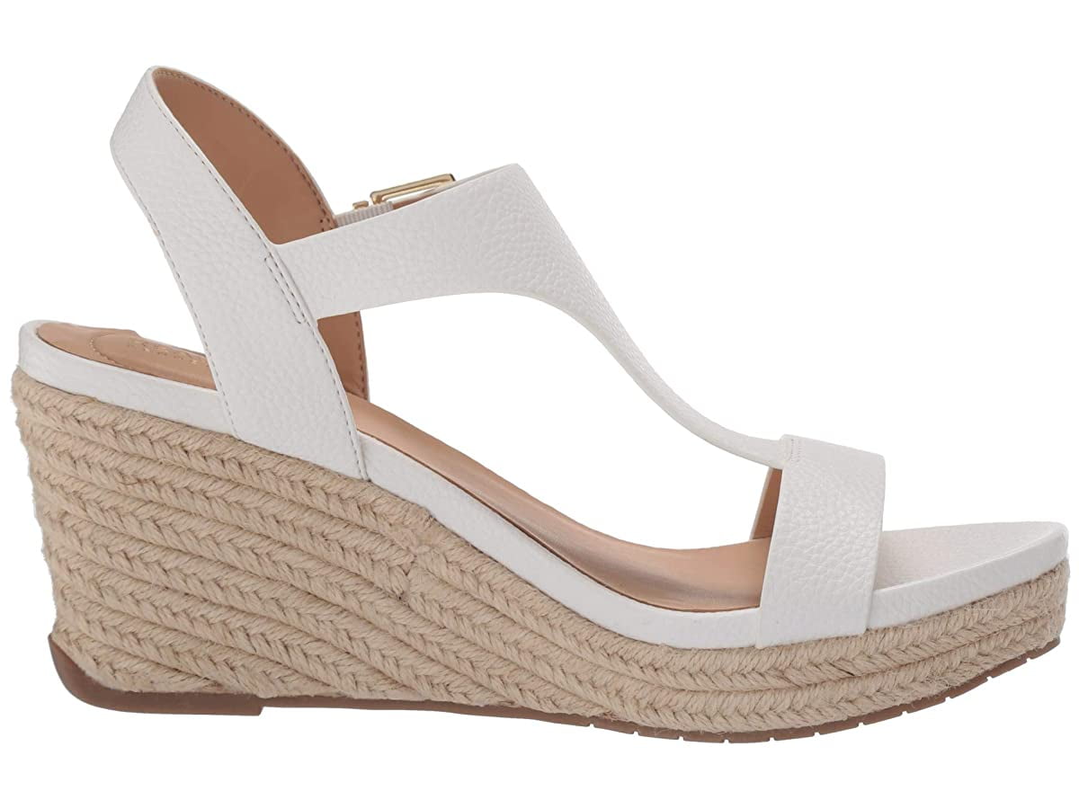 Kenneth Cole Reaction Card Wedge White, Women's, Size: 5