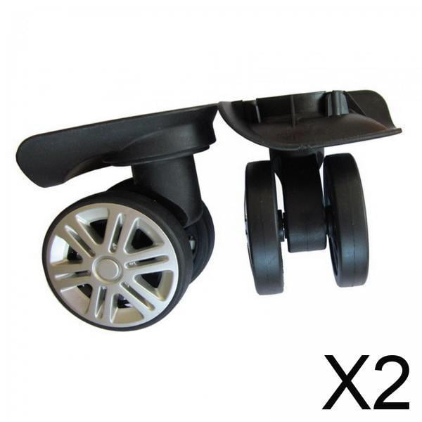 ruedas para maletas de equipaje,Ruedas de repuesto para maletas de equipaje Rueda giratoria,Ruedas de repuesto para equipaje giratorias de 360 grados Viajes,Reparación de ruedas para