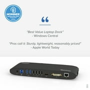 Plugable USB 3.0 Universal Laptop Docking Station for Windows and Mac