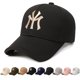 thumbnail image 2 of Gorra de béisbol de moda para hombre y mujer, de primavera y otoño, sólida, ajustable, para pesca deportiva, con letras, tapa dura, de alta calidad, gorra Snapback, gorra Bone, 2 of 5