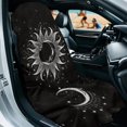 thumbnail image 3 of XYZCANDO Car Seat Cover Towel Long Term Use Car Towel Cushion Cover for Swimming Running Beach, Car Seat Cover Protector Washable, Sun and Moon Pattern, 3 of 11