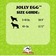 thumbnail image 3 of Juguete para perros Jolly Pets Jolly Egg, tamaño mediano, 8 cm, rojo (paquete de 2), 3 of 3