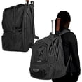 thumbnail image 6 of Athletico Premier Tennis Backpack - Tennis Bag Holds 2 Rackets in Padded Compartment | Separate Ventilated Shoe Compartment | Tennis Bags for Men or Women (Black), 6 of 9