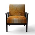 thumbnail image 4 of Designart "Amber Glow III" Upholstered Abstract Landscape Accent Chair and Modern & Contemporary Arm Chair - Multiple Color & Pattern, 4 of 7