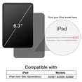thumbnail image 2 of JETech Case for iPad mini (A17 Pro, 2024 Model, 7th Generation) / mini 6 (2021 Model, 6th Generation) with Pencil Holder, Clear Back Shell Stand Shockproof Tablet Cover, Auto Wake/Sleep (Black), 2 of 7