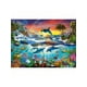 thumbnail image 2 of 3000 Piece Jigsaw Puzzle, Paradise Cove, Ocean Wildlife, Nature Puzzle, Dolphin, Animal Puzzle, Adult Puzzle, Castorland C-300396-2, 2 of 5