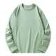thumbnail image 2 of pstuiky camisa de manga larga para hombre, Camisa informal de manga larga con cuello redondo y color liso para hombre. Blusas de manga larga con cuello redondo. Tops casuales para hombres xxxxxl, 2 of 7