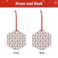 thumbnail image 2 of Naloa Cartoon Poodle Dog Acrylic Santa Tree Decorations Christmas Hanging Pendant for Christmas Winter New Year Party Hanging Decorations-Hexagon, 2 of 7