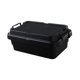 thumbnail image 4 of Caja de carga para maletero, caja de almacenamiento baja, contenedor multifuncional apilable para exteriores, organizador de maletero para vehículos, Negro, 4 of 8