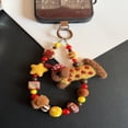 thumbnail image 6 of Personalize Accessory Felt Dog Keychain Embellished By Beads And T Strap, 6 of 9