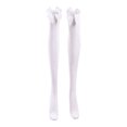 thumbnail image 2 of ITFABS Women Bow Tights, Sheer Stockings Solid Color Over The Knee Socks, 2 of 8