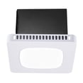 thumbnail image 4 of Bathroom Exhaust Fan with LED Light 130 CFM 3 Speed 1.5 Sones Low Noise AC Motor Ceiling Fan for Laundry Room Storage Home Ventilation White, 4 of 10