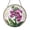 Acrylic 3.5 Inch, variant on Foxglove Bloom Art Glass Suncatcher Hanging Window Elegant Garden Interior Accent Present
