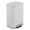 Matte White, variant on Innovaze 13 Gallon/50 Liter Rectangular Stainless Steel Step-on Trash Can for Kitchen