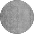 thumbnail image 1 of Ahgly Company Indoor Round Oriental Gray Industrial Area Rugs, 6' Round, 1 of 4