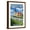 Brown Frame, variant on Art.com Mackinac Island, Michigan - Old Mackinac Lighthouse Art Print by Lantern Press, White Frame Wall Art, 17" x 23"