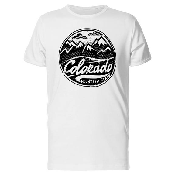 Mountain State Colorado T-Shirt Men -Image by Shutterstock, Male Small