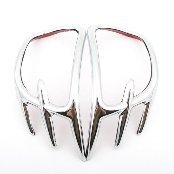 1 par de rejillas de en la parte posterior del espejo ajuste de la luz de la señal delantera para GL 800 Goldwing 2001-2011 Macarena Embellecedores de la cubierta de la lámpara de la motocicleta