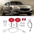 thumbnail image 3 of CNC Alliage d'Aluminium Voiture de Course Capot Pin Lock Apparence Kit Universel Rouge, 3 of 9