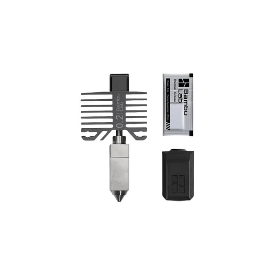 Fit For Bambu Lab p1p X1C P1S X1 P1P Upgrade Hot end Print Head 3D printing parts for bambulab Hardened steel Nozzle